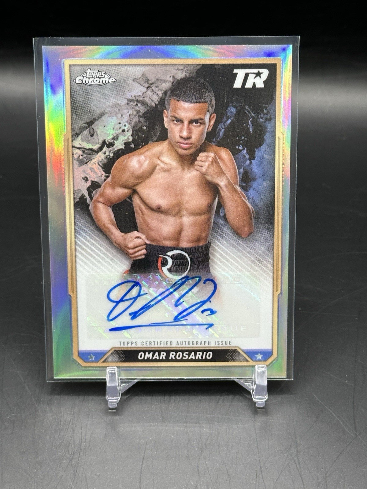 Omar Rosario 2024 Topps Chrome Boxing Auto #CBA-ORO