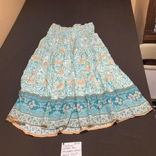 Fashion blue floral strapless maxi dress NWT women XXL. SKU-B519#floral