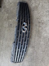 Broken 2003 06 Infiniti G35 Coupe Front Upper Grill With Emblem Broken 2003 06 Infiniti G35 Coupe Front Upper Grill With Emblem
