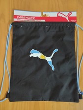 Puma Argentina Fútbol Fútbol Gimnasio Saco Cordón Bolso Mochila Negro Nuevo