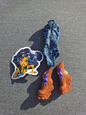 Monster High Puppe Robecca Steam Dance Class Outfit (Schuhe Trikot)
