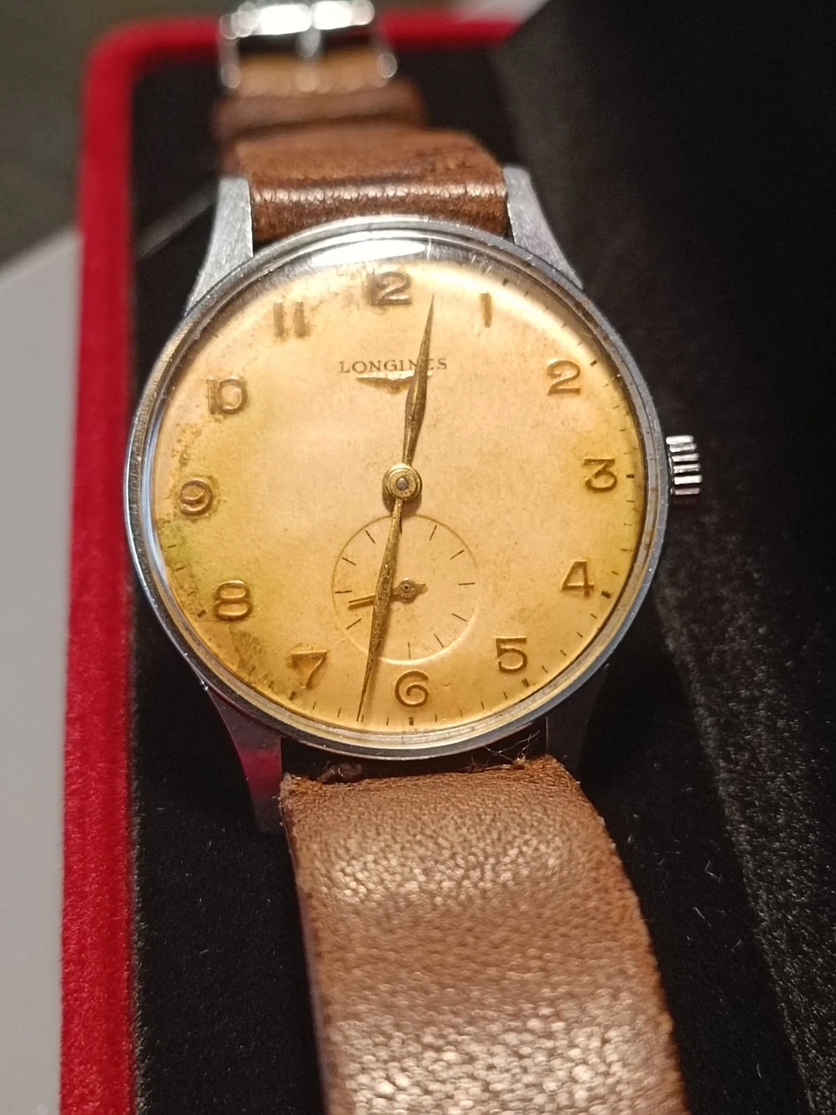 Breguet — Longines Calatrava, 37.5 cal.12.68Z, oversize, jumbo, Ref 4915