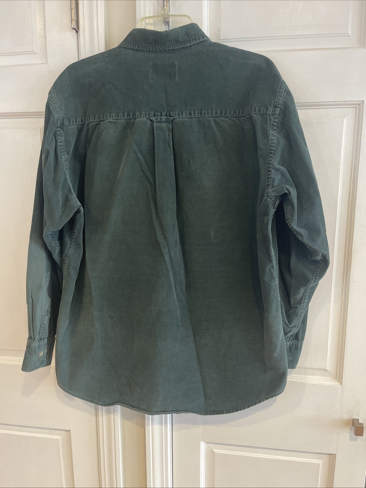 Pendleton Hunter Green Corduroy Button Shirt Vint… - image 9