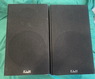 KLH Bookshelf Speakers  Model L652B 100w 80-20,000 Hz.