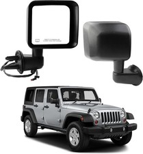 Right Passenger Side Mirror Compatible with 2015 2016 2017 Jeep Wrangler JK P...