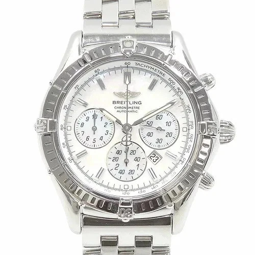 Breitling Shadow Flyback Men’s Automatic Watch A35312 – White Shell SS - Image 2 of 4