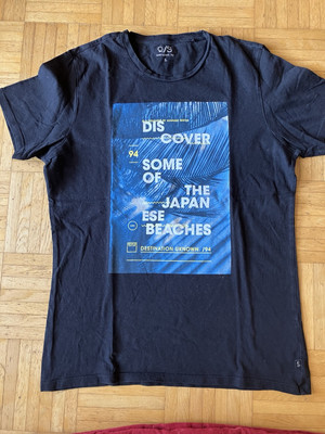 S.Oliver Q/S T-Shirt dunkelblau Gr L