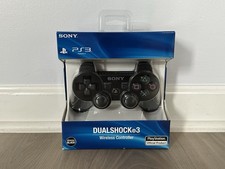 NEW Official Sony PS3 DualShock 3 Controller Black - CECHZC2U - Factory Sealed