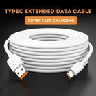 NNBILI 3M 5M 14M USB Type-C Fast Charging Cable Data Sync Cord for Samsung