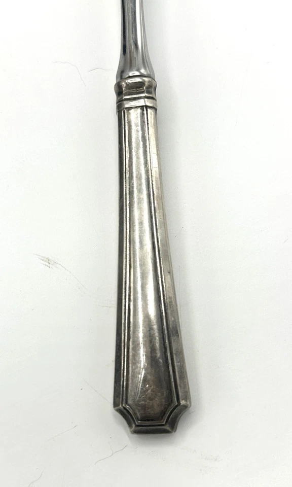 Gorham Sterling FAIRFAX 10 3/4" cuchara para servir tazón de acero inoxidable Foto 3 de 4