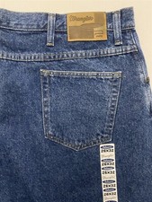 NEW VNTG Wrangler Blues SZ 26 42 x 32 USA MADE WB100AD High Rise Mom Jeans