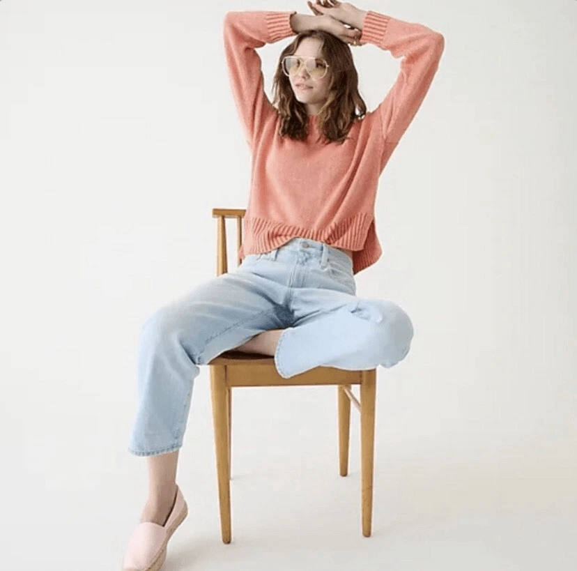 J. Jeans Crew Slouchy boyfriend em lavagem Waterside - Imagem 3 de 4