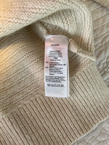 Madewell Girls Ruffle Neck Sweater Small - Picture 5 of 13