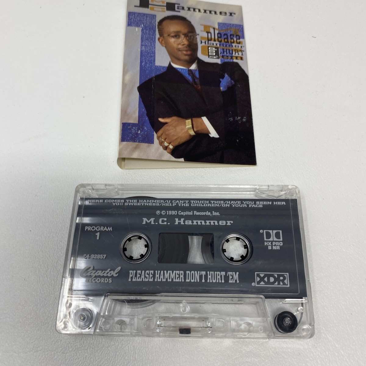 MC Hammer Please Hammer Don't Hurt Em 1990 Cassette Tape
