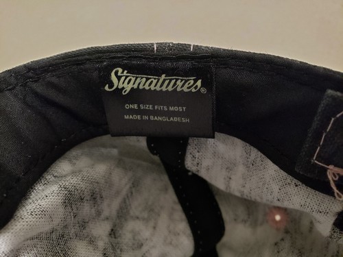 Signature Brand Camouflage Cap - Adjustable Strap, OSFA - Picture 2 of 3