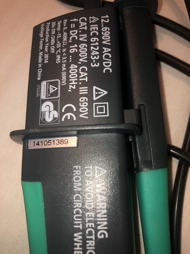 Kewtech KT1780 Voltage & Continuity Tester KIT31, KEWPROVE 3 Proving Unit - Picture 8 of 10