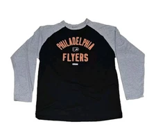 Philadelphia Flyers Shirt XL NHL CCM Face Off Apparel Hockey Long Sleeve NHL