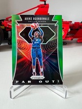 2020 Panini Prizm WNBA BASKETBALL - ARIKE OGUNBOWALE GREEN PRIZM FAR OUT INSERT