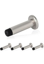 door stop stainless steel 5 pack