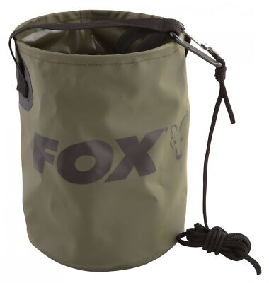 Fox Collapsible Water Bucket Falteimer, faltbarer Angeleimer zum Karpfenangler