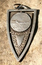 médaille natation en argent c.r.s. souvenir du litoral 1927