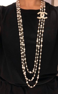 NWT Chanel Multi Strands Pearls 