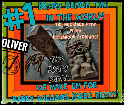 The Brady Bunch - Tiki Necklace! We Manufacture For Barry Williams ...