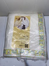 Vintage Beacon Blanket- White Dreams Baby Blanket BUNNIES 40"x45" Still in Pkg
