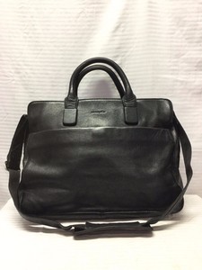 Enzo Rossi Black Leather Briefcase Soft Case Ebay