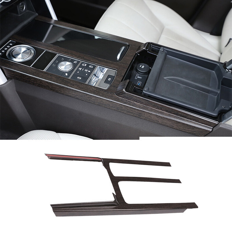 Land Rover Discovery 5 17-20 Oak Wood Grain Gear Shift Frame Center Console