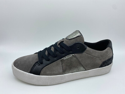 Shoes Sneakers Geox D Warley A Suede Grey List Price - 20% | eBay
