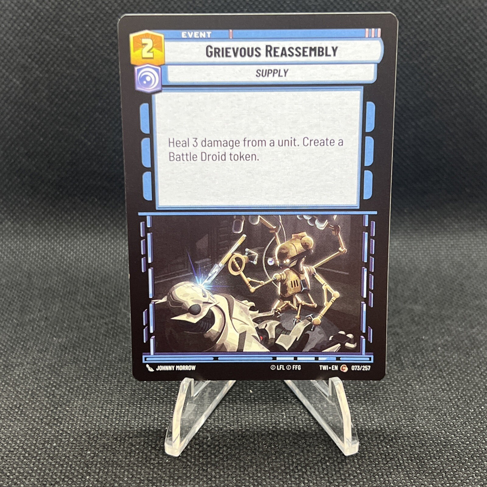 GRIEVOUS REASSEMBLY Twilight of the Republic #73 TWI(NM+)(SWU)