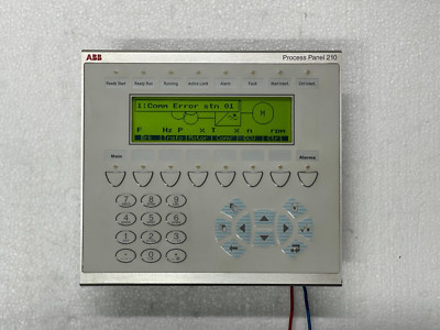 ABB PP210 Process Panel 210 3BSC690098R2 Ver. 2 FW2.10