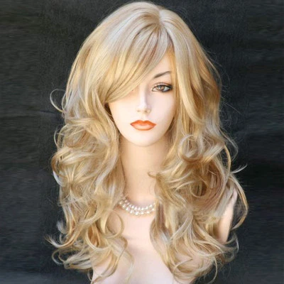 Wiwigs Wonderful Long Golden Strawberry Blonde Mix Ladies Wig