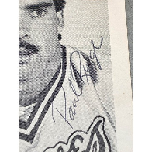 Vintage 1985 Paul Runge 3x5 Atlanta Braves Team Issue Photo Baseball Card Autogr - Picture 2 of 5