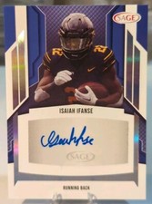 Isaiah Ifanse 2024 SAGE Silver Foil Autograph - Cal Golden Bears