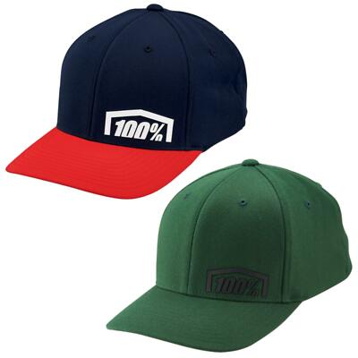 100% Unisex Kappe Revolt X-Fit Flexfit Snapback Basecap Herren Schild Mütze
