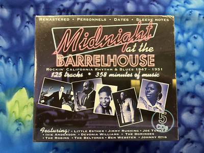 Midnight At The Barrelhouse: Rockin' California ; 5CD Box Set  Sealed Mint