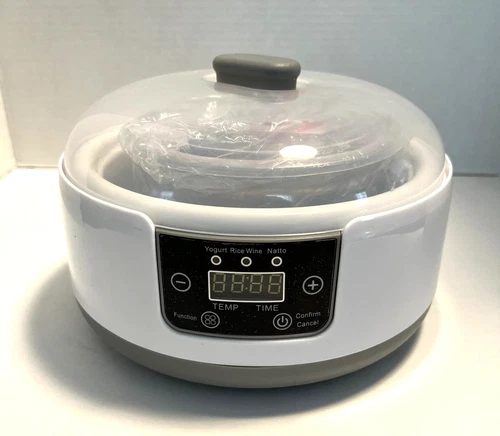 DIGITAL CONTROL YOGURT MAKER 1.2L FULLY AUTOMATIC LARGE CAPACITY