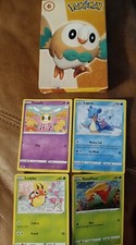 2022 McDONALD'S Box 6 Pokemon Set Of 4 Match Battle Cards TCG HAPPY MEAL TOYS