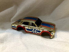 Aurora AFX Slot Car Body Gold Chrome Ford Escort 46