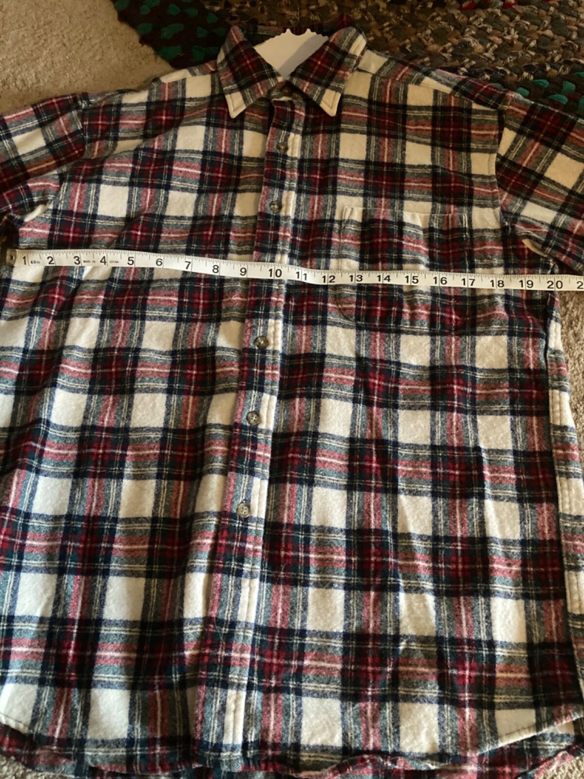 Vintage pendleton wool shirt medium - image 4