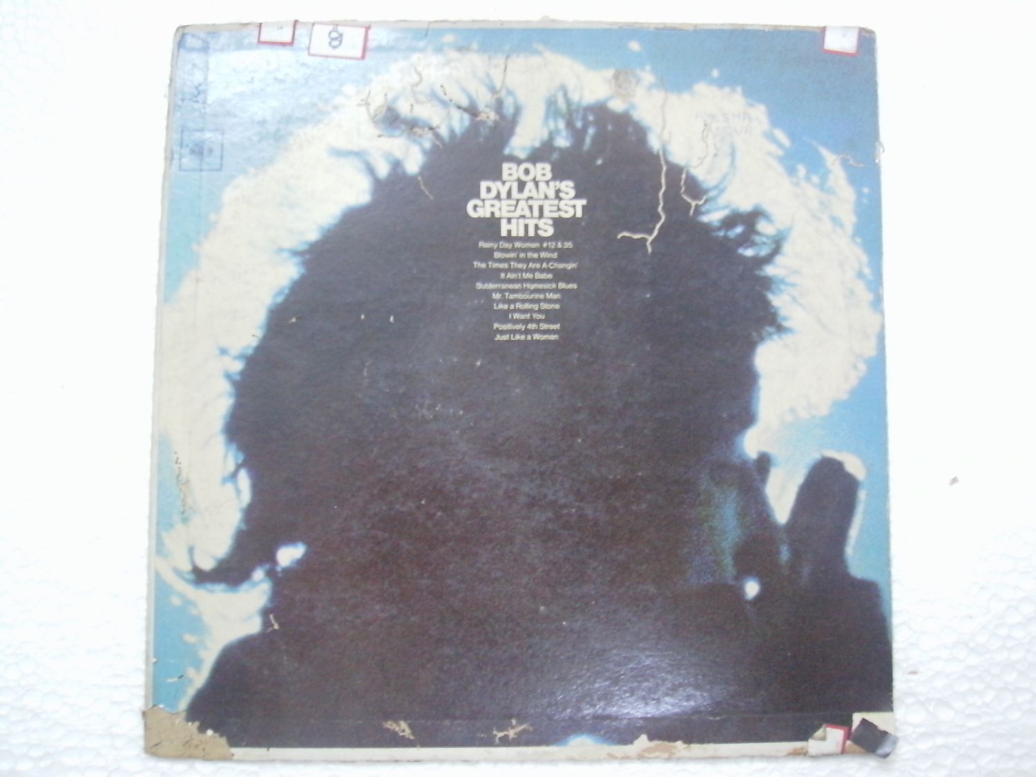 Rare Vintage BOB DYLAN Greatest Hits CBS LP Record India