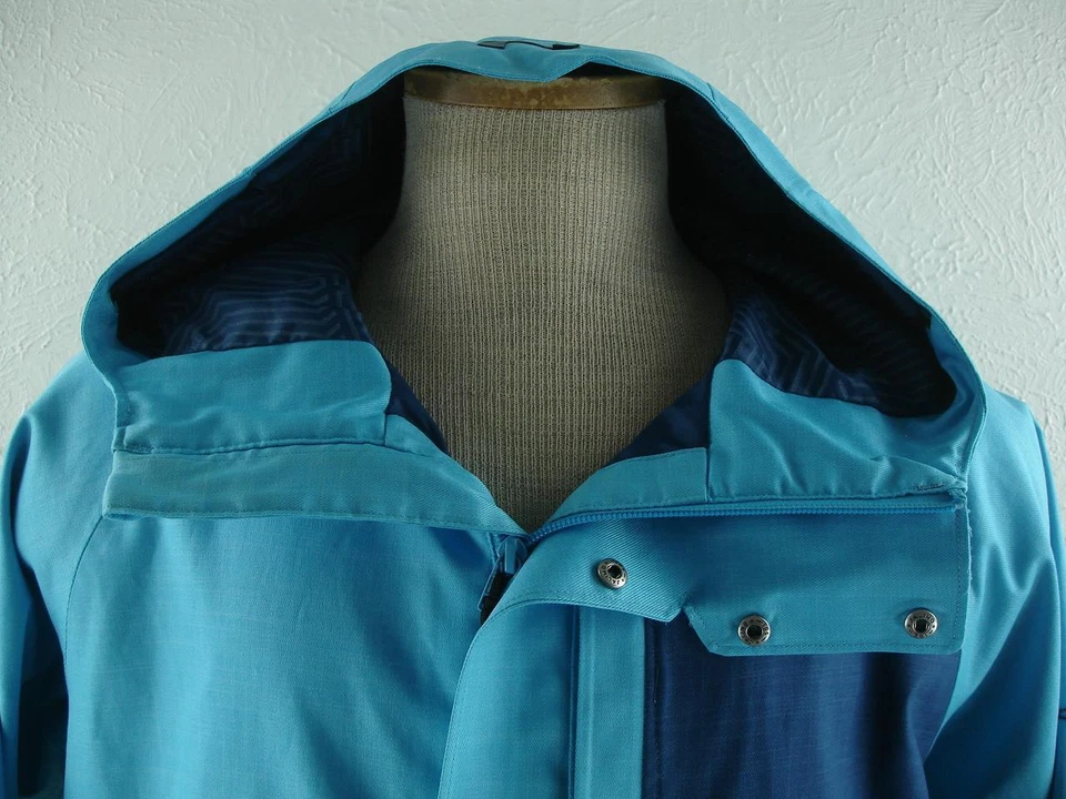 Para hombres M Under Armour Mountain Storm Azul Esquí Snowboard Chaqueta Parka Impermeable Foto 2 de 4