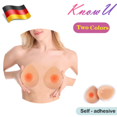 Forme de Silicone larme Faux sein Crossdresser Enhancement Breast Forms DE - Photo 1/4