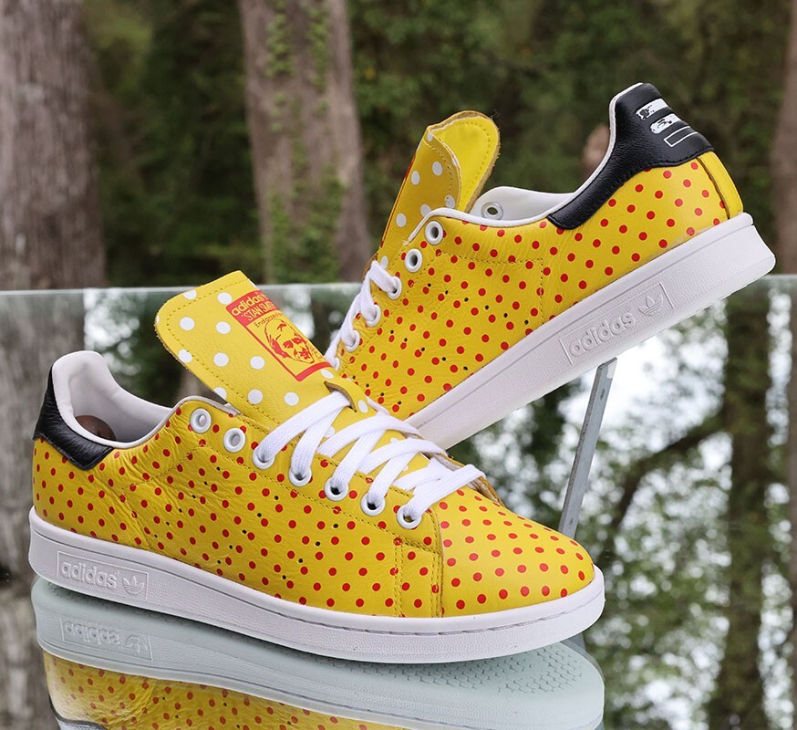 Adidas Stan Smith x Pharell Polka Dot Yellow Men's Size 8 Adidas Stan Smith x Pharell Polka Dot Yellow Men's Size 8