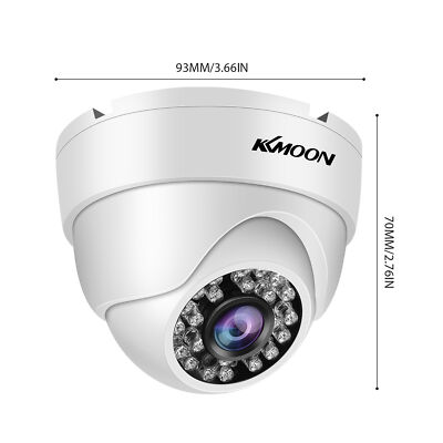 KKmoon 1080P 2MP Analog CCTV Dome Camera Infrared Night Vision AHD