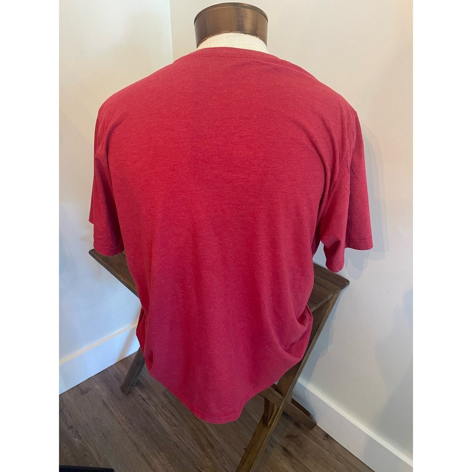 University of Arkansas Razorbacks Red Tee Size XXL eBay