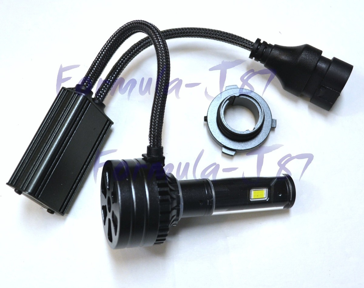 MYADDICTION 2 Pieces 9006 Hb4 100W 10000K Blue Led Projector Foglight