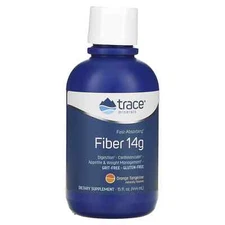 2 X Trace Minerals �, Fiber, Orange Tangerine, 14 g, 15 fl oz (444 ml)